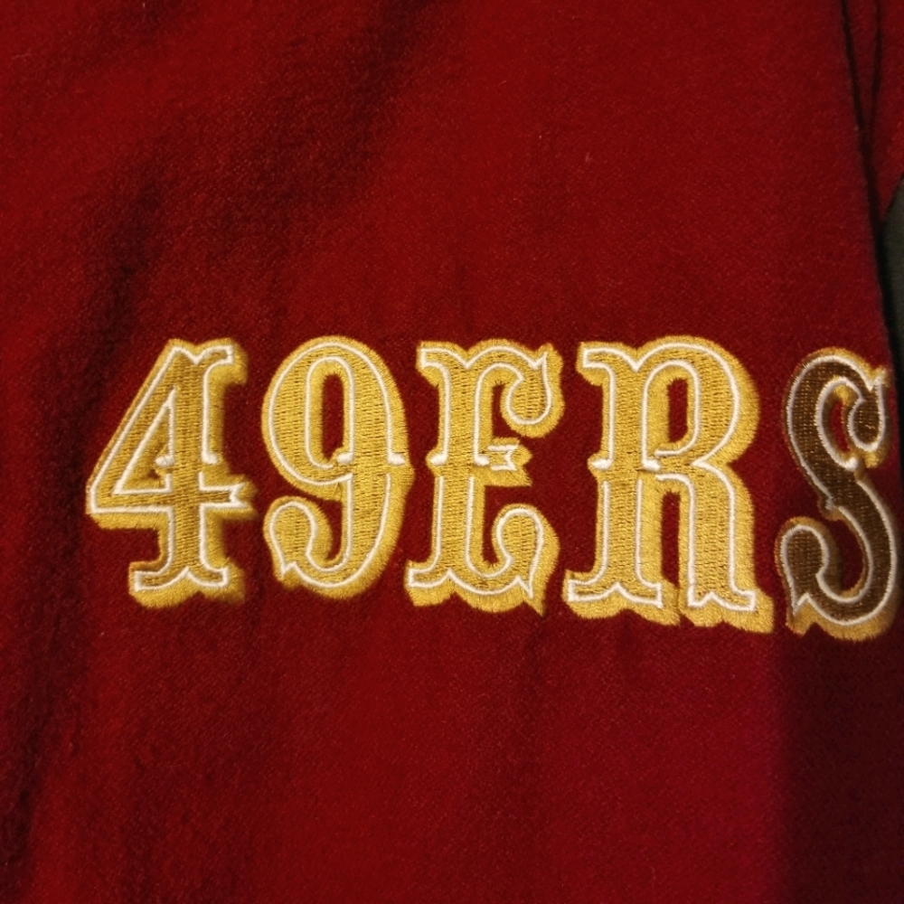 49ers Carl Banks Letterman jacket